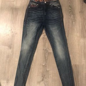 Women’s ultra high rise rock revival